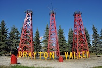 Drayton Valley monument